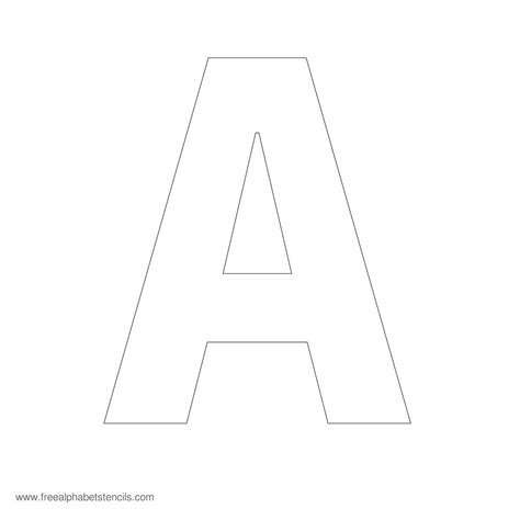 Eight letter words in english. Large Alphabet Stencils | Freealphabetstencils - Free ...