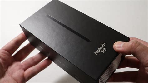 Samsung Galaxy Note10+ 5G Aura Black 512GB UNBOXING - YouTube