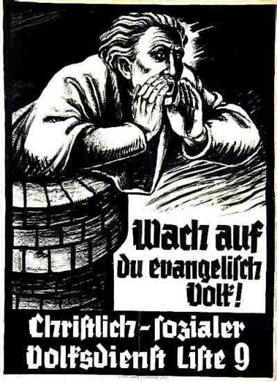 Wie viel nsdap steckt in der afd? Christlich-Sozialer Volksdienst (CSVd) - Wahlplakate in ...