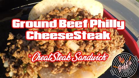 Ground beef just might be the ingredient heard around the world. Ground Beef Philly CheeseSteak Sandwich on the Blackstone ...