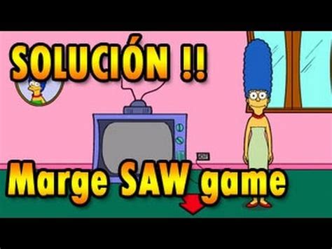 Bart ayudar a escapar de la escuela, donde fue encarcelado por su enemigo. Solución Marge Simpson Saw Game Solucion de InkaGames ...