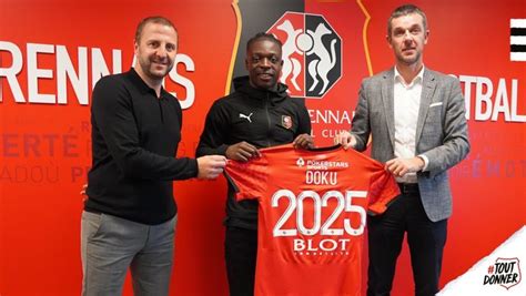 Jérémy doku, 19, from belgium stade rennais fc, since 2020 right winger market value: Doku: "Ik vertrek met pijn in het hart, maar met veel ...