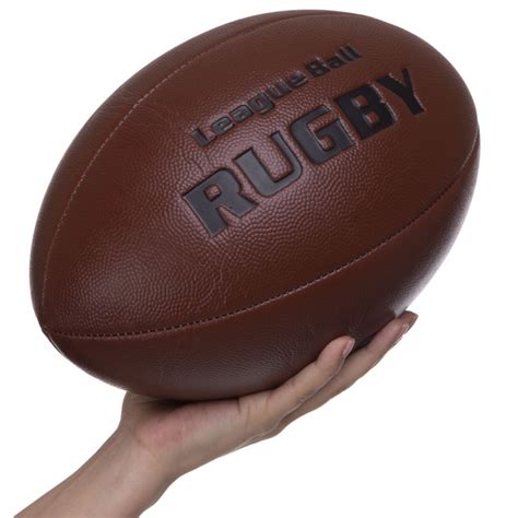 Мяч для регби RUGBY Liga ball SP-Sport RG-0392 №5 коричневый - Мячи для ...