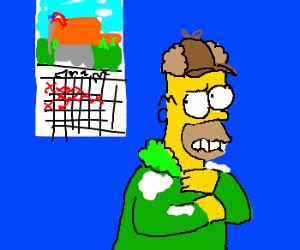 Find the exact moment in a tv show, movie, or music video you want to share. "Lousy Smarch weather!" - Drawception