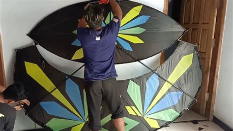Layangan gapangan unik ukuran 3 5 meter. Kerangka Layangan Gapangan Pegon - Layangan Unik