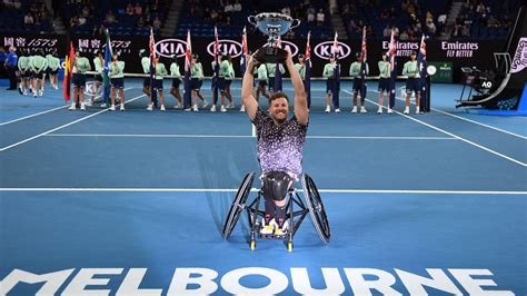 Australian wheelchair tennis king dylan alcott has made a supreme defence of his wimbledon quad singles crown, moving ever closer to a potential calendar year golden slam of titles. Australian Open 2020: Dylan Alcott commits $40,000 to ...