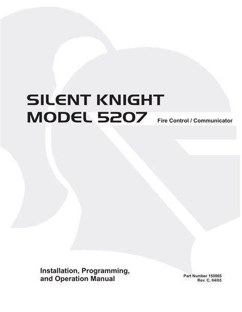 Copies of this manual are available online. Silent Knight 5207 Wiring Diagram