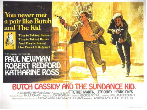 Butch cassidy and sundance kid, the leaders of the famous hole in the wall gang, are planning another bank robbery. Butch Cassidy and the Sundance Kid - Vintage Paper Poster ...