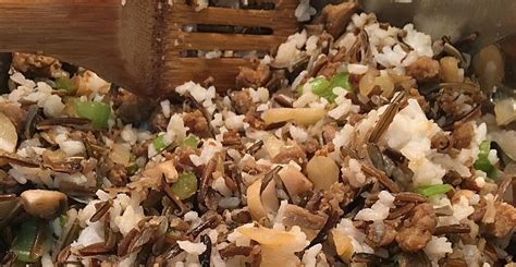 Ingredients · water · 1 1/2 cups wild rice · 4 tablespoons unsalted butter · 3 onions—1 finely chopped, 2 thinly sliced · 2 garlic cloves, minced · 1 celery rib, . Wild Rice Turkey Dressing Recipes : Sausage Stuffing ...