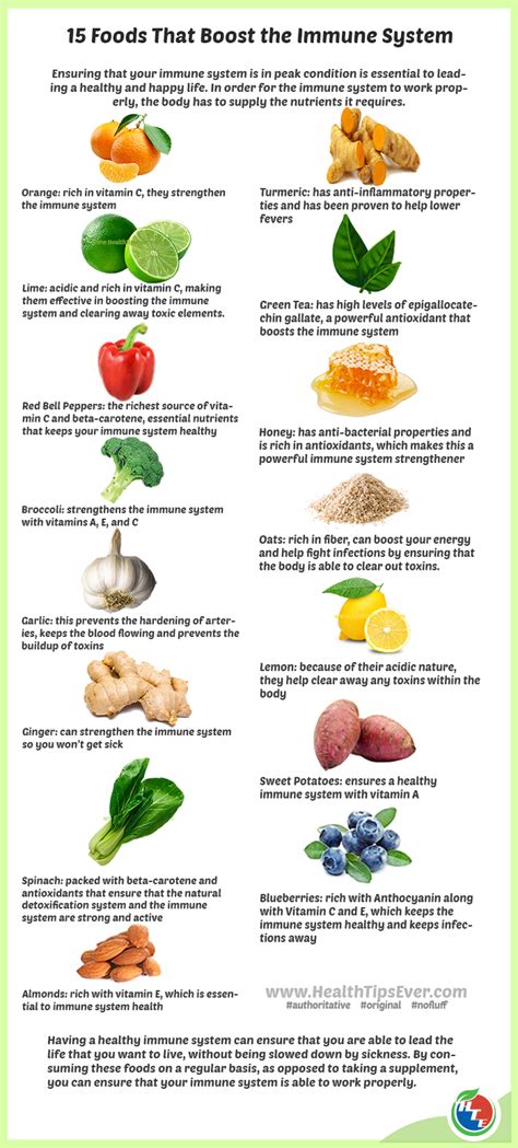Let's walk through some foods that boost your immune system. 15 Foods that Boost the Immune System - Health Tips Ever ...