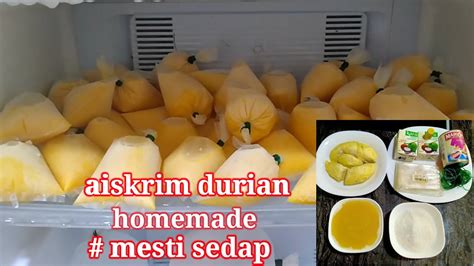 Antara yang terkenal termasuklah durian crepe, cream puff durian, kek durian cheese, seri muka publicado el 7 ago 2018. Aiskrim durian homemade #mestisedap - YouTube