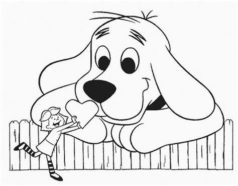 1000 x 948 png 22 кб. Clifford The Big Red Dog Coloring Pages at GetColorings ...