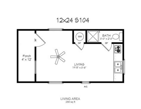 Entdecke rezepte, einrichtungsideen, stilinterpretationen und andere ideen zum ausprobieren. 12x24 Lofted Cabin Floor Plans - Carpet Vidalondon