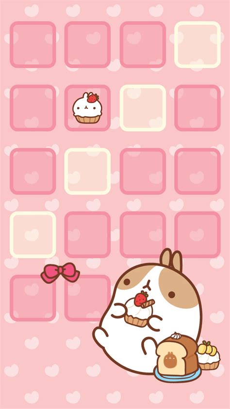 See a recent post on tumblr from @alexbrushes about kawaii wallpapers. Cute Kawaii Wallpapers (74+ images)
