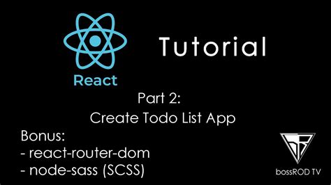 [TAGALOG] React JS Tutorial Part 2 - Create Todo List App ...