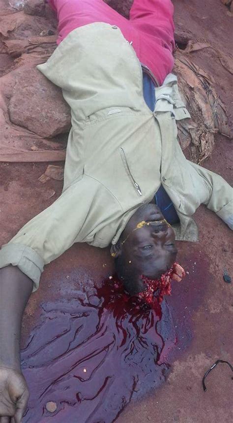 Do you like this video? Graphic Photos: Man Killed By Alleged Drunk Nigerian ...