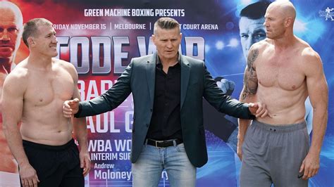 Gallen vs hall goes friday, november 15th at 7:30 pm est. Paul Gallen v Barry Hall: Genuine hatred in 'Code War' battle