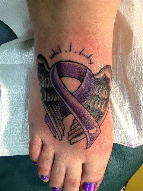 In some cases, a serious allergic reaction can occur and cause intense pain, trouble breathing, racing heart rate, dizziness and stomach pain. Cancer Ribbon Tattoos Designs Ideas and Meaning | Tattoos ...