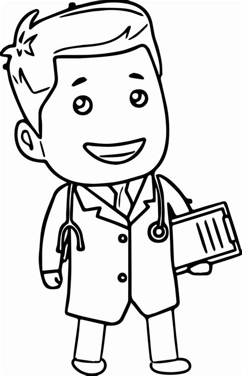 We have lots more colouring pages for you here. Doctor Coloring Pages for Preschool in 2020 (With images ...