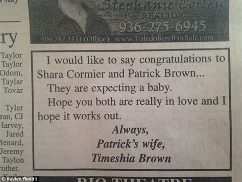 Jonathon saw, for., that his girlfriend was cheating on him. I Felt Bad For This Wife After Her Husband Cheats On Her ...