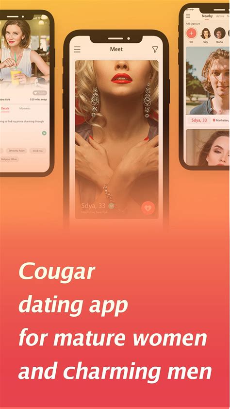 Online dating has become one of the most popular ways for millennials to meet their significant other, and the older generations have started to embrace it as well. Cougar Dating App: Hookup Mature Older Women安卓下載，安卓版APK | 免費下載