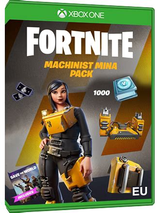 Thank you for all the support, it really means a lot to me! Fortnite Machinist Mina Pack Xbox One DLC EU - MMOGA