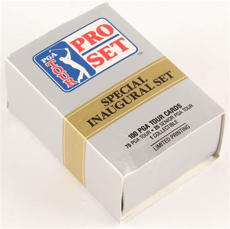 It is emailed to the recipient and can be used both in our retail stores and online. 1990 Pro Set PGA Tour Special Inaugural Set of (100) Golf Cards | Pristine Auction