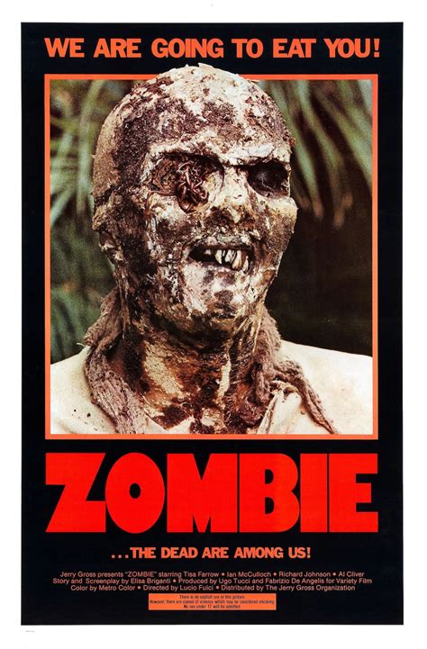 List of horror films of 1995. Zombie (AKA Zombi 2) (1979) - Black Horror Movies