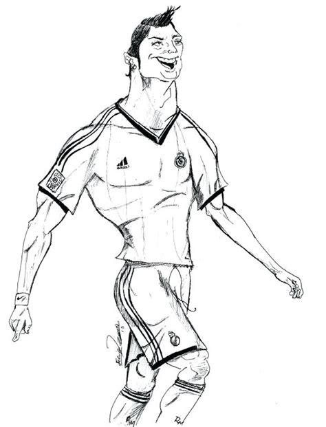 Cristiano ronaldo coloring pages sketch coloring page. Ronaldo Coloring Pages at GetColorings.com | Free ...