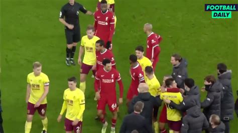 Please like & share to support us. Video: Ashley Barnes and Fabinho incident during Liverpool ...