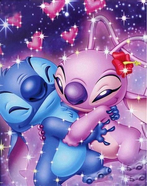 If you see some stitch wallpapers hd you'd like to use, just click on the image to download to your desktop or mobile devices. 5D Diamond Painting Blue and Pink Couple Paint with ...