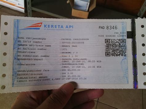 Harga tiket kereta api ke melaka. Pulang Kampung Jakarta - Tasikmalaya naik Kereta | Celoteh ...