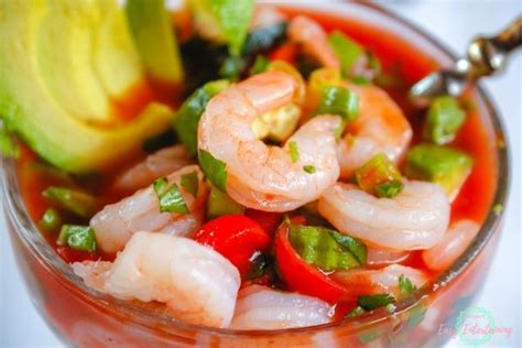 Cut half of the shrimp into large chunks, leaving the other half whole (for a more attractive presentation). Individual Shrimp Cocktail Presentations : A Great ...