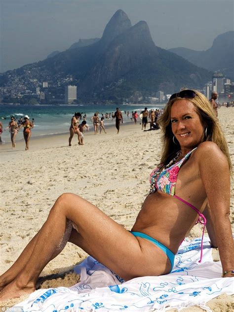 French mature julia gangbanged in stockings. Helo Pinheiro, real Girl From Ipanema returns to Rio beach ...