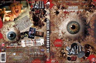 Saw juegos macabros 1 2 3 4 5 6 7 dvdrip latino. Dvd Covers Jim-Ros: Saw 3D (Juegos Macabros VII) A