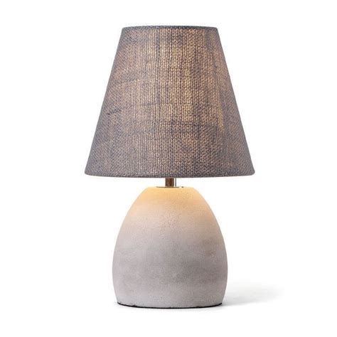 This jamison grey cement bedside lamp is the perfect compliment to my bedroom decor. Details about Contemporary Table Bedside Lamp Concrete Body Grey Fabric Shade 1*E14 H:30CM (With ...