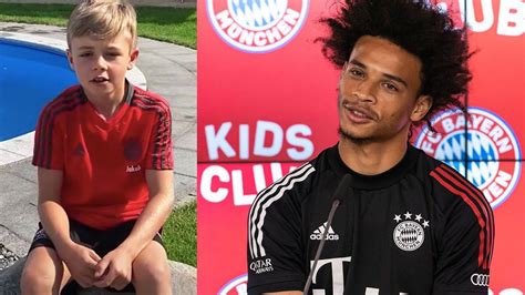 Der flock auf der rückseite ist etwas. FC Bayern München - 🎙️ Kinder-Pressekonferenz mit Leroy ...