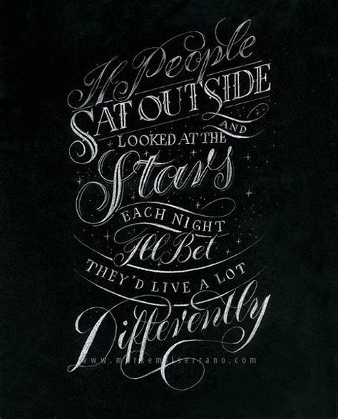 If People Sat Outside & Looked at the Stars by ...