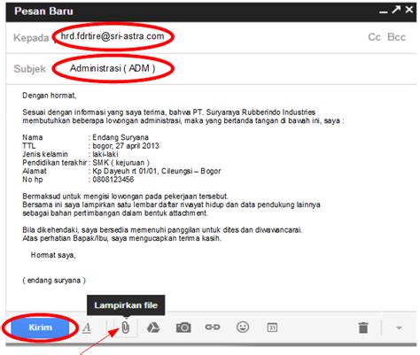 3 contoh surat peringatan 3 karyawan, guru dan kontraktor. Tips dan Trik Cara Melamar Kerja Lewat Email