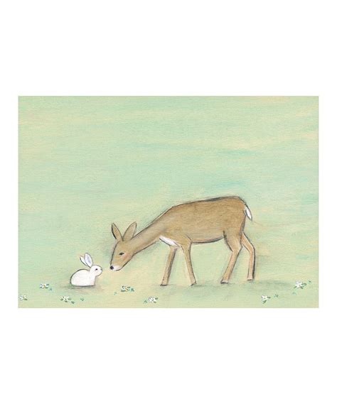 We decided to start the cycle of drawing animals with one of the cutest and most beautiful creatures ever. Deer & bunny | Animal drawings, Deer print, Kids graphics