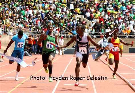 Arrives at penn relays on saturday and helps dematha win the 4x100 large april 26, 2014. Penn Relays 2014 In Photos - Caribbean and Latin America ...