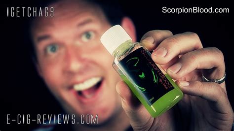 Now that's out of the way, a brief introduction. REVIEW OF THE SCORPION BLOOD E-LIQUID - YouTube