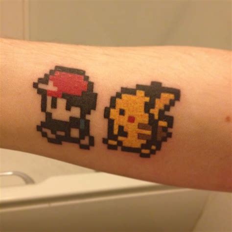 Pokemon tattoo pokemon planta pixel pokemon pokémon kawaii pixel tattoo pokemon sprites pokemon perler beads pixel art templates minecraft pixel art. Picture My commemorative piece for the greatest game of all time! xpost /r/tattoos : pokemon