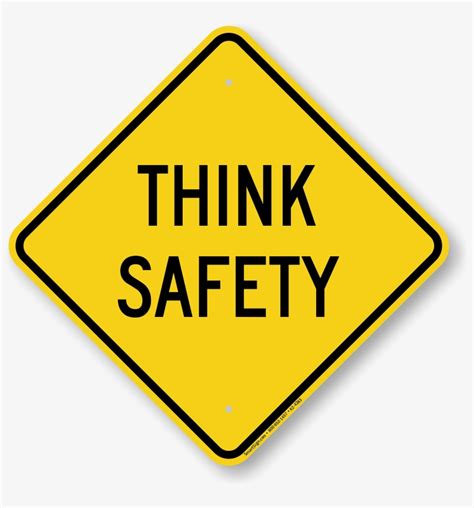 Create a professional road safety logo in minutes with our free road safety logo maker. Think Safety Warning Sign - Road Safety Signs Png ...