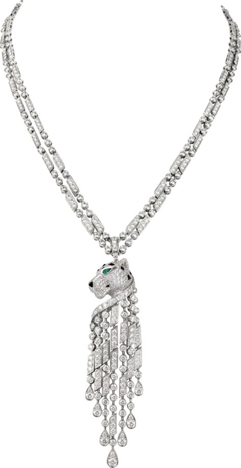 Certified cartier necklaces available on collector square. Panthère de Cartier necklace