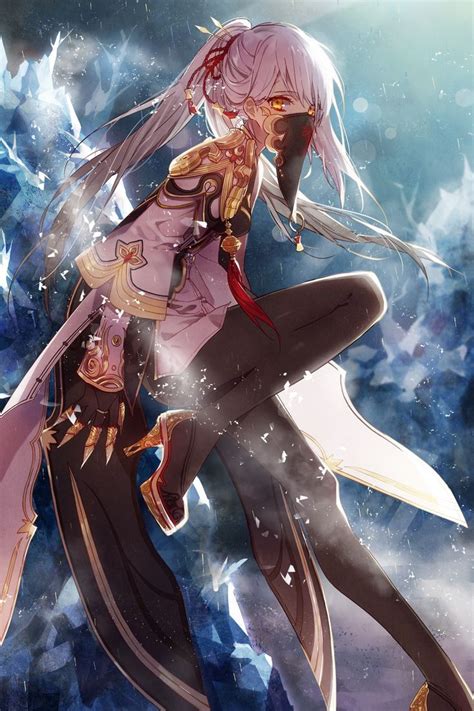 And did you know the meaning of white hair in. Image result for badass anime girl with white hair | Anime ...