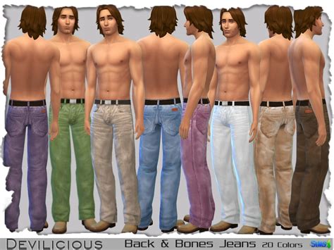 Kids definition of backbone 1 : Devilicious' Back & Bones Jeans