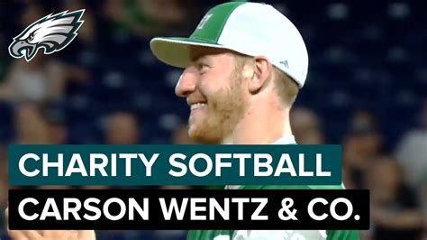 This page is all about carson wentz. Highlights from Carson Wentz's Charity Softball Game ⚾️ ...