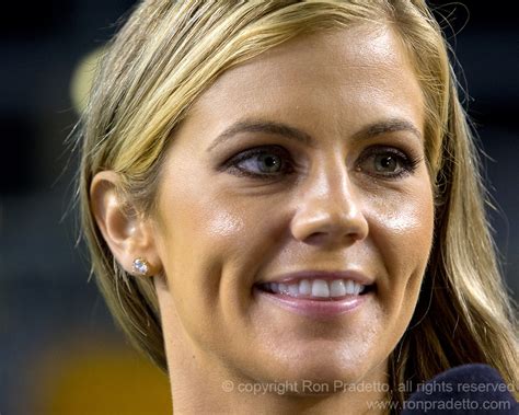 This is the absolute dream. ESPN sideline reporter Samantha Ponder | Ron Pradetto ...