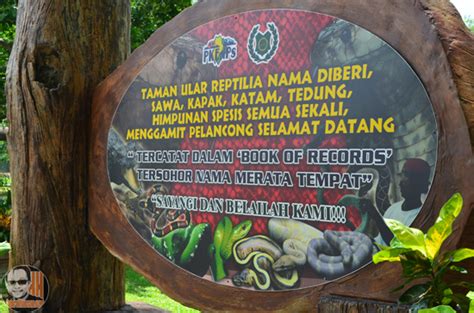 Museum fauna indonesia komodo dan taman reptilia atau akrab disebut dengan museum komodo adalah salah satu museum. Taman Ular dan Reptilia Negeri Perlis